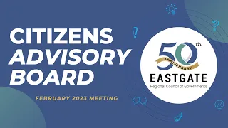 February 2023 Citizens Advisory Board Meeting