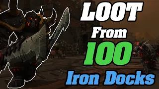 I Farmed IRON DOCKS 100 Times! How Much Gold Did I Make?