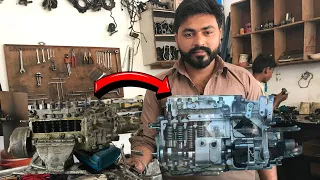 THE EXPERT MEN DIAGNOSE OLD DIESEL PUMP INJECTOR PUMP |REPAIRING DIESEL PUMP COMPLETE PROCESS