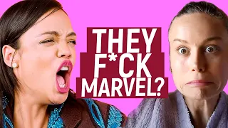 Brie Larson and Tessa Thompson - Marvel's new crazy duo!