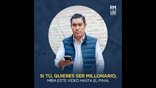 Si tú quieres ser millonario, mira este video hasta el final/Ramiro Martínez