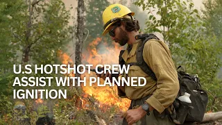 Horsethief Creek Wildfire Planned Ignition Operations Update - August 6 2023