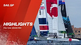 Italy Sail Grand Prix Full Highlights | SailGP