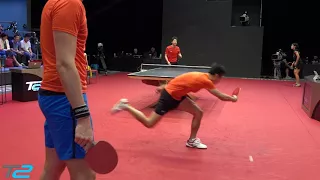 Jun MIzutani and Joo Se Hyuk training in the T2 arena! ⚡