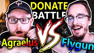 DONATE BATTLE - Agraelus vs Flygun! 👊