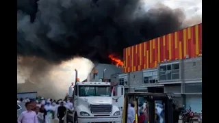 Fuerte explosión en parque industrial de Funza, Cundinamarca | Noticias Caracol