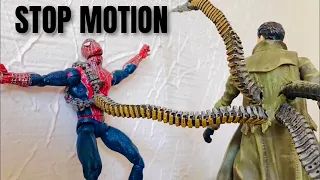 SPIDERMAN vs DOCTOR OCTOPUS - Stop Motion - Tobey Maguire