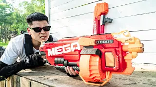 LTT Nerf War : SEAL X Nerf Guns Fight Crime Group Mr Cowboys Destroy The Birthday Party