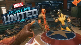BECOMING AN AVENGER IN VIRTUAL REALITY! | Marvel Powers United VR (Oculus Quest + Link)