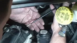 How to remove broken glow plug tips on DV6 engines?