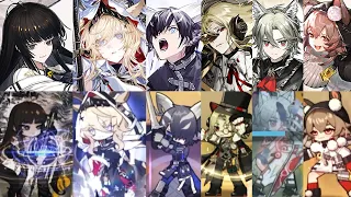 [Arknights] Virtuosa, Viviana, Lessing, Bassline, Diamante, Caper