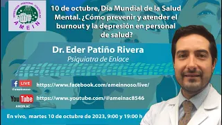 ¿Cómo prevenir y atender el burnout y la depresión en personal de salud?