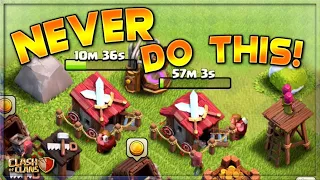 NEVER DO THIS in CLASH OF CLANS!  TH2 LET'S PLAY