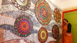 Mandala Wall Mosaic Wednes 30 Nov 2022