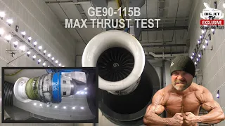 SOUND UP ⬆️🔊 MAX THRUST TEST – GE90-115B