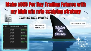 Make $950 Per Day Trading Futures With This Simple Strategy.  Free Templates