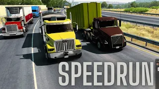 American Truck Speedrun | Fast Delivery By American Truck | American Truck Simulator | ATS 2 .