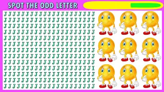 CAN YOU FIND THE ODD NUMBERS AND LETTER? #10 / HOW GOOD ARE YOUR EYES?