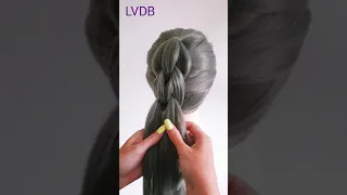 3D Pull through braid | By LVDB Make-up and hairstyling