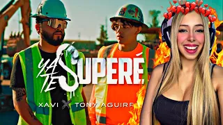 MI PRIMERA VEZ ESCUCHANDO A XAVI 🔥 Xavi, Tony Aguirre - Ya Te Superé (Official Video) REACCION
