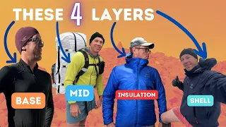 Cold Weather Layering System for Hiking