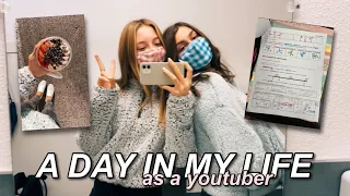a day in my life as a high school youtuber