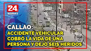 Callao: un muerto y seis heridos deja despiste y choque de camión en Ventanilla