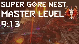 Doom Eternal: Super Gore Nest Master Level UN Speedrun - 9:13 (Previous WR)