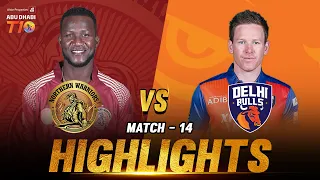 Match 14 I Northern Warriors vs Delhi Bulls I Day 5 I Aldar Properties Abu Dhabi T10 I Season 3