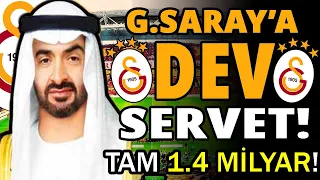 GALATASARAY'A DEV SERVET! TAM 1 MİLYAR...