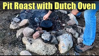 Pit-Roasted Pork Shoulder with Dutch Oven