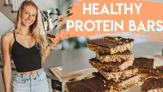 Homemade PROTEIN BARS Recipe (Easy & Healthy)