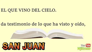 50 San Juan — Biblia Católica — Voz Masculina
