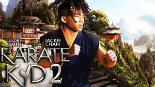 KARATE KID 2 Teaser (2023) With Jaden Smith & Jackie Chan