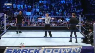 Teddy Long vs John Laurinaitis WWE Smackdown 3/9/12