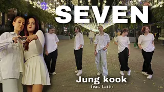 [KPOP IN PUBLIC | ONE TAKE] | JUNGKOOK (전정국) "SEVEN" | Dance Cover by STRAY FOXS