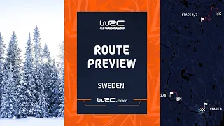 Route Preview | WRC Rally Sweden 2023