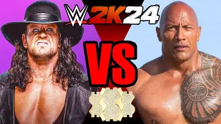 The Undertaker vs The Rock (c) – Casket Match for TRUMP'S CHAMPIONSHIP