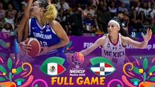 Mexico v Dominican Republic | Full Basketball Game | FIBA Women's AmeriCup 2023