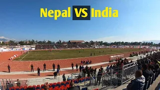 Nepal VS India Football (SAG Games)  || Pokhara Stadium ||