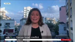 Latest update from Beirut on ongoing conflict between Israel and Palestine