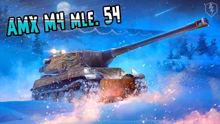 [AMX M4 mle. 54] - знакомство с танком | WoT Blitz 🎯