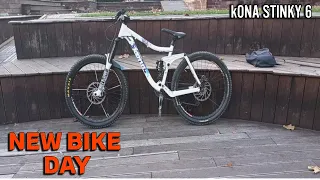 New Bike Day - Kona Stinky 6