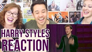 Harry Styles - James Cordon Monologue - REACTION