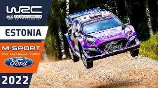 M-Sport Ford WRC Rally Highlights : Ford Puma Rally1 : WRC Rally Estonia 2022 - SATURDAY