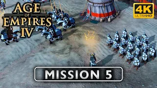 〈4K〉Age of Empires 4: The Sultans Ascend Campaign: The Battle of Mansurah Walkthrough No Commentary