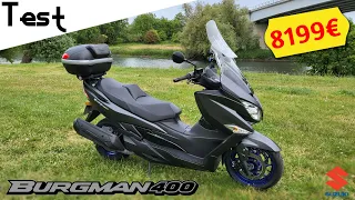 "Test" MAIS POURQUOI EST IL AUSSI CHER ? 🤔 "Suzuki BURGMAN 400 de 2020"