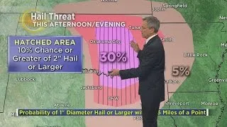 Storm Threat Late Afternoon/Evening