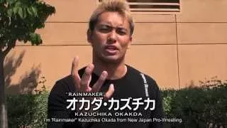 CharaExpo 2015 - Kazuchika Okada Message Video