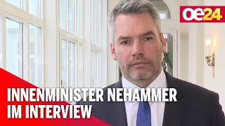 Fellner! LIVE: Innenminister Nehammer im Interview